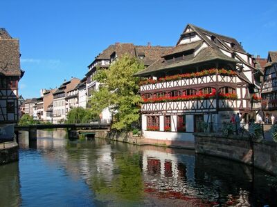 [Translate to Gruppenreisen in Frankreich:] Straßburg, Elsass Reise, Maison des Tanneurs, Petite France