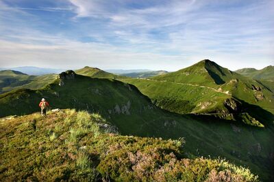 [Translate to Gruppenreisen in Frankreich:] Auvergne, Vulkane, Gruppenausflug, Reise